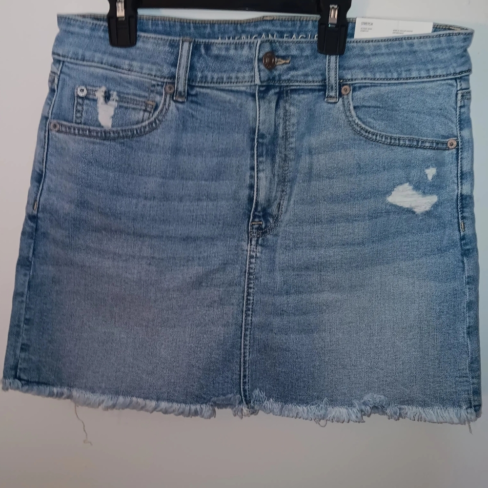 Denim mini skirt NWT